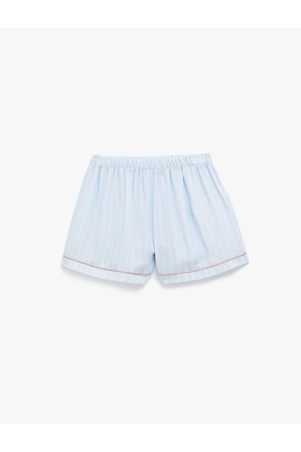 Rahat Kalıp Viskon Kumaş Pijama Şort - 1