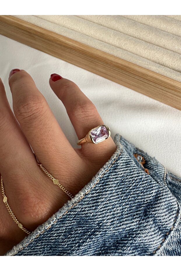 خاتم إصبع من حجر الليلك - 1