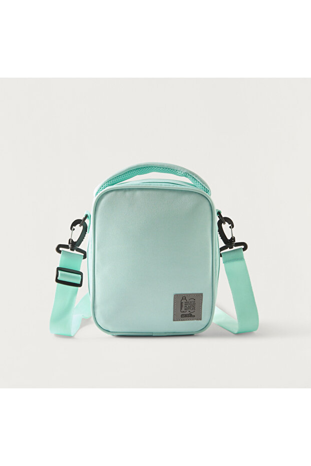 حقيبة غداء متينة بحزام قابل للتعديل وسحاب للإغلاق - 1