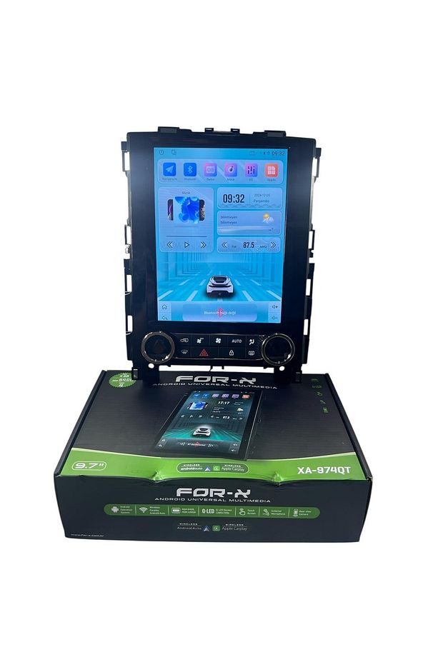 RENAULT MEGANE 4 Uyumlu DİJİTAL FOR-X 4-64 TESLA PROFESYONEL OEM MULTİMEDİA - 1