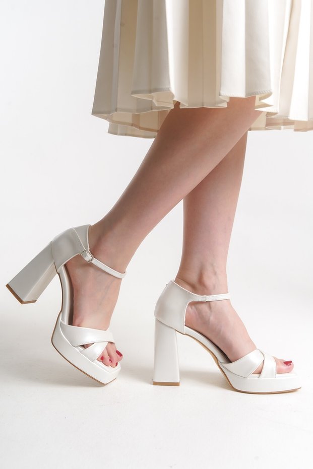 Women's Cornered Platform Special Production Comfortable Evening Dress Wedding Dress Shoes