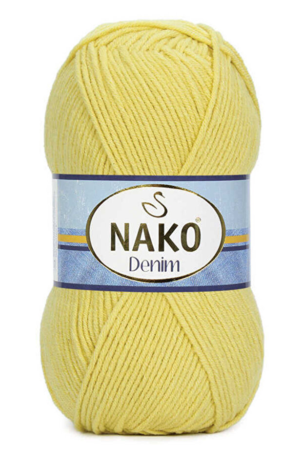 5 Pieces of Denim 10598 Hand Knitting Thread 100 Gr