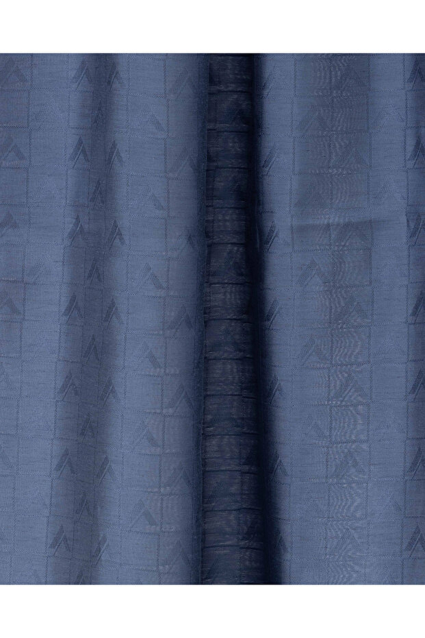 Desenli İpek Karışımlı Şal - 3