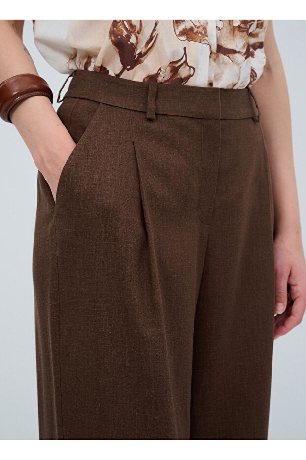 Keten Pantolon - 4