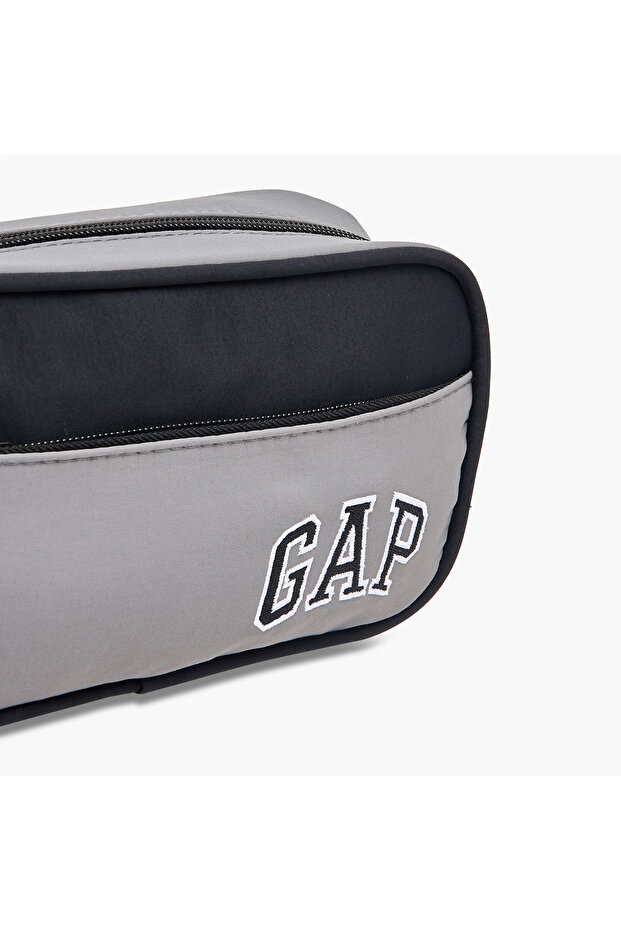 Colourblock Pencil Pouch with Zip Closure - 3