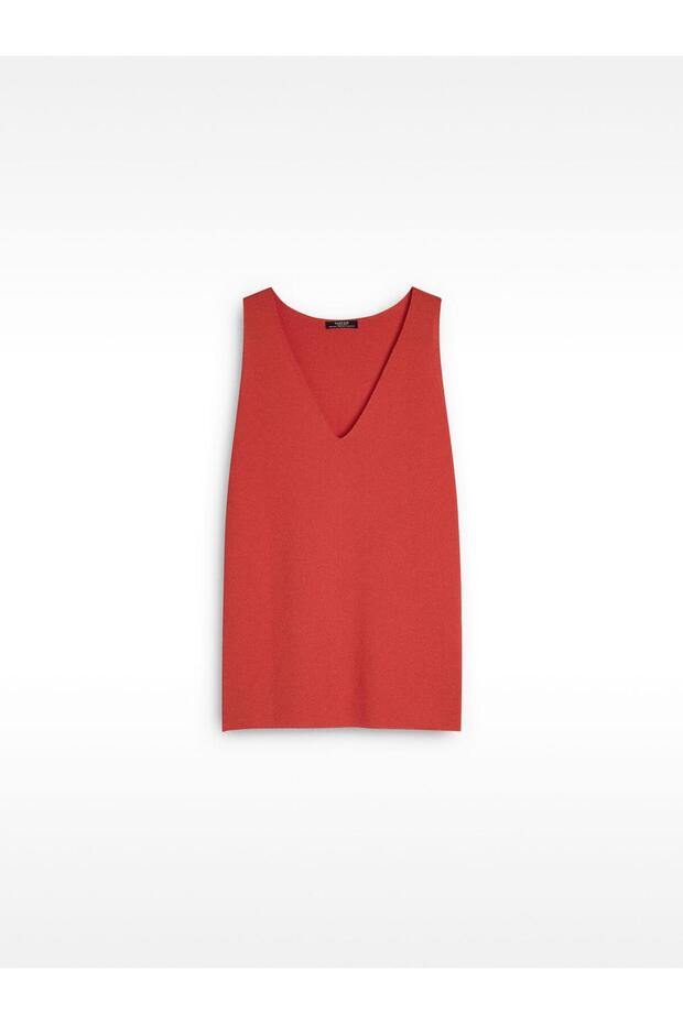 V Yaka Örme Üst - 5