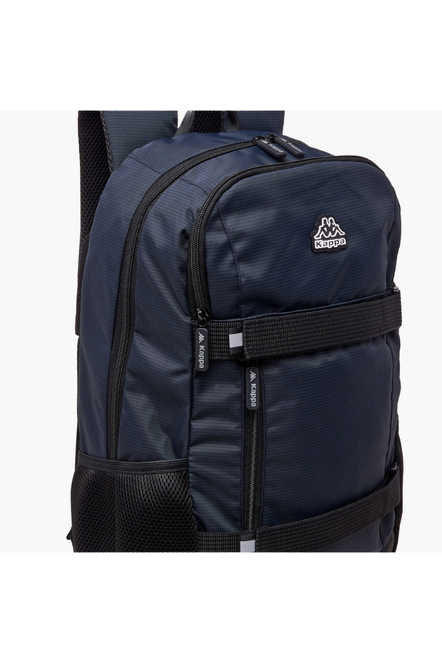 حقيبة ظهر مدرسية متينة مع أحزمة قابلة للتعديل وسحاب للإغلاق - 14 × 30 × 46 سم - 5