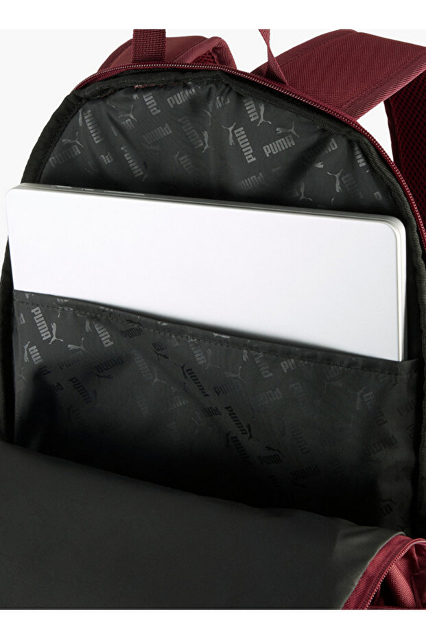 Logo Print School Backpack with Adjustable Shoulder Straps and Zip Closure - W 33 x H 45 x D 16 cm - 5