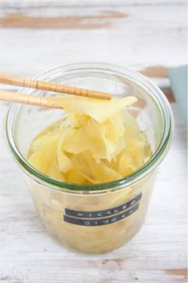 مخلل الزنجبيل الأبيض - 2