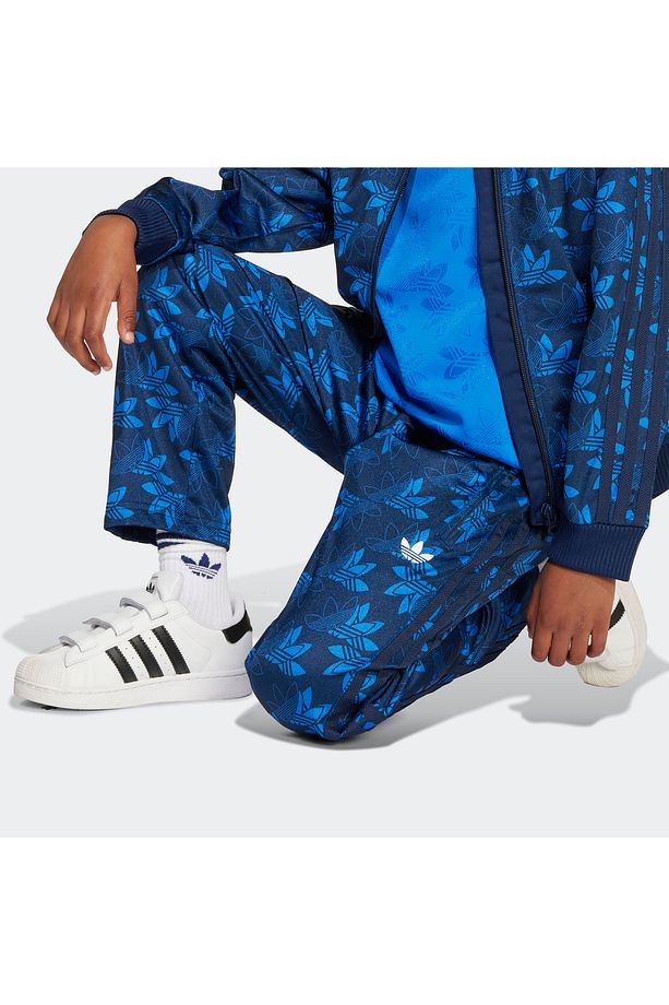 Firebird Allover Print Çocuk Mavi Eşofman Takımı (JW0295) - 3
