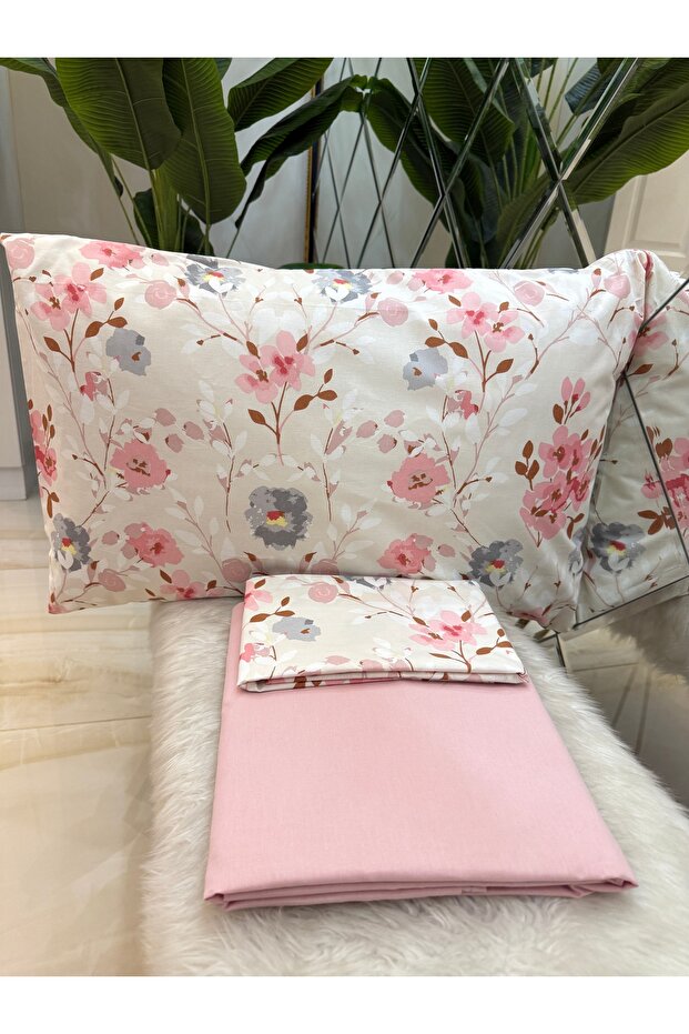 Double Sheet Pillow Set 100% Cotton