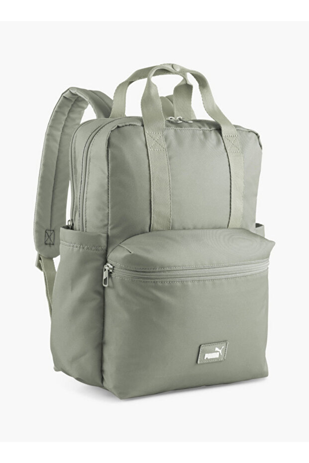 Girls Solid School Backpack with Adjustable Straps and Zip Closure - W 31 x H 45 x D 16 cm - 1