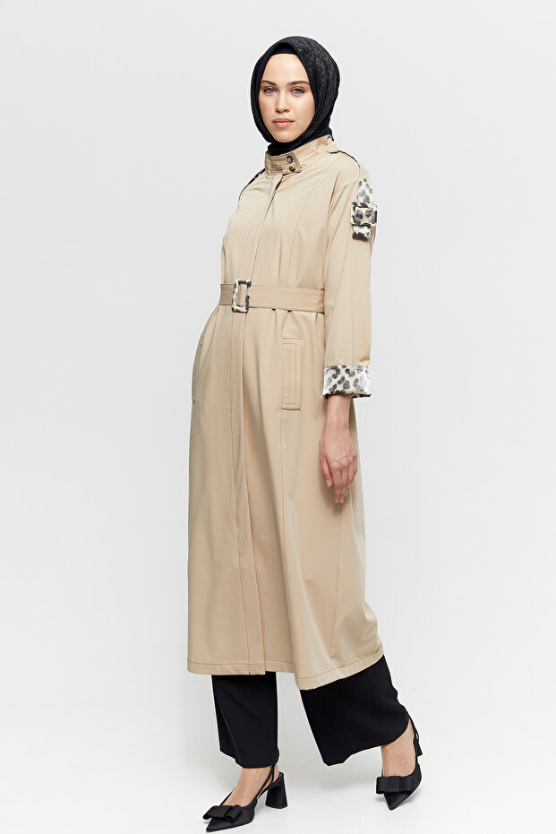 Spor Dikişli Pardösü - 3