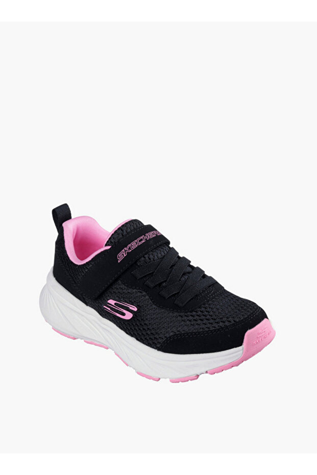 Girls' EDGERIDE Sports Shoes with Hook and Loop Closure - 303981L-BKPK - 7