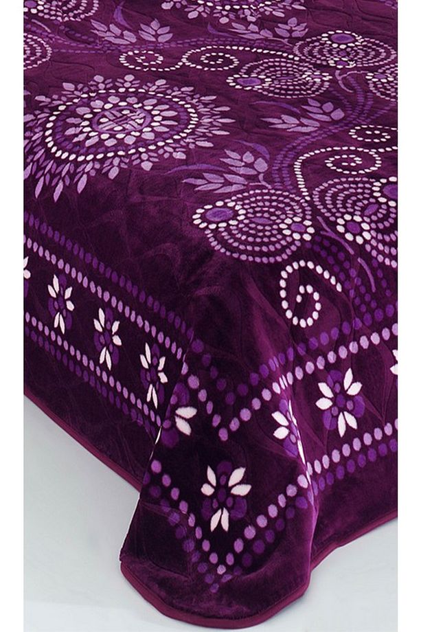 Wellsoft Çift Kişilik Battaniye 3 Kg %100 Polyester - 3