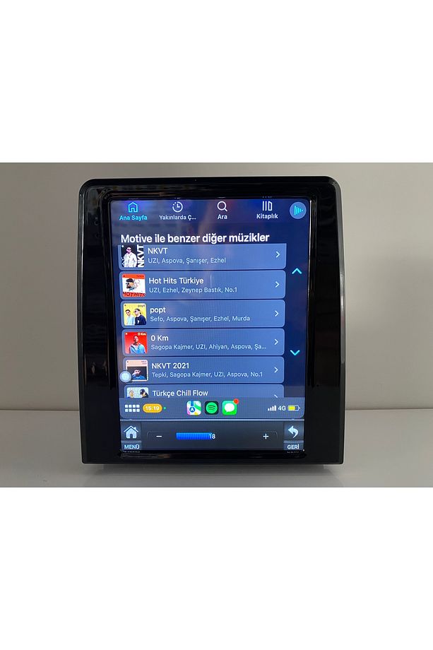 RENAULT CLİO 5 TESLA ANDROİD CARPLAY MULTİMEDYA ÇİFT KAMERA 4/64 UYUMLU - 8