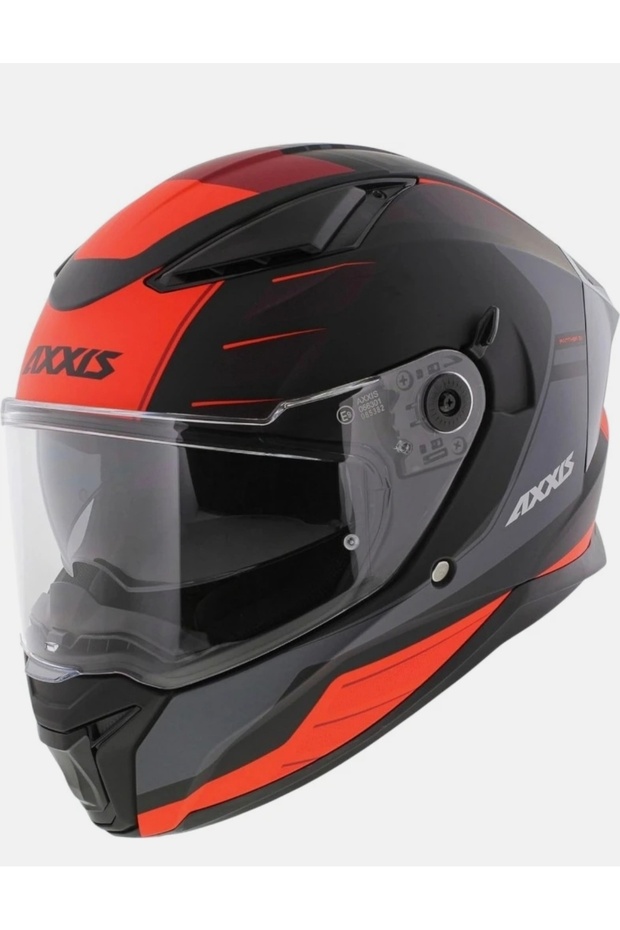 Axiss Panter Sv Kask Turuncu.. - 3