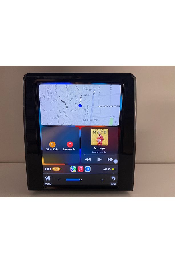 RENAULT CLİO 5 TESLA ANDROİD CARPLAY MULTİMEDYA ÇİFT KAMERA 4/64 UYUMLU - 4
