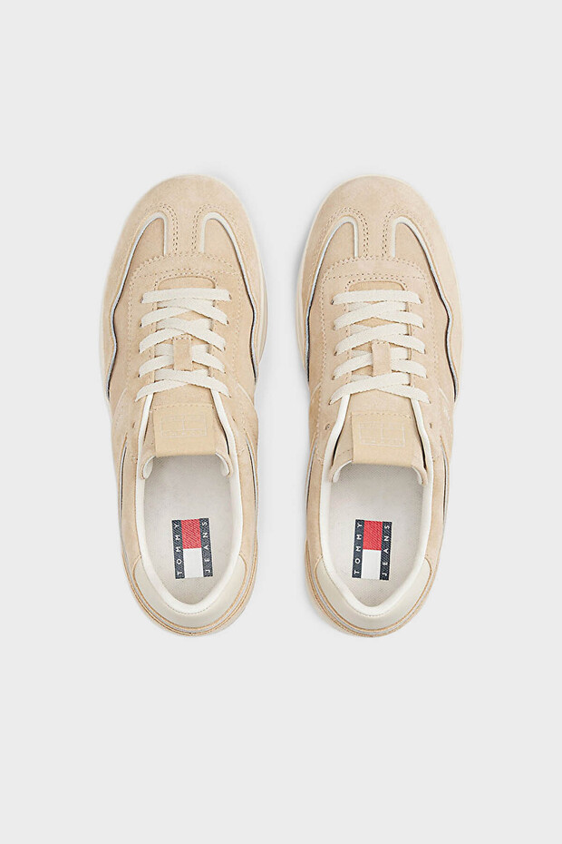 Logolu Süet Sneaker Ayakkabı AYAKKABI EN0EN02806 AB9 - 3