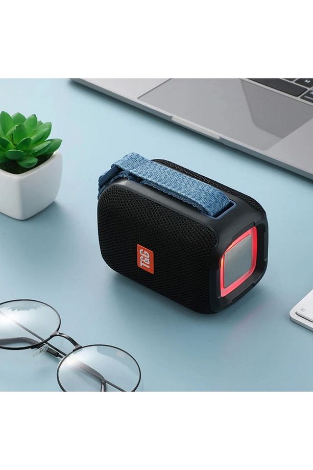 Usb/sd/fm/bluetooth Destekli Taşınabilir Led Işıklı Wıreless Hoparlör-339 (4172) - 3