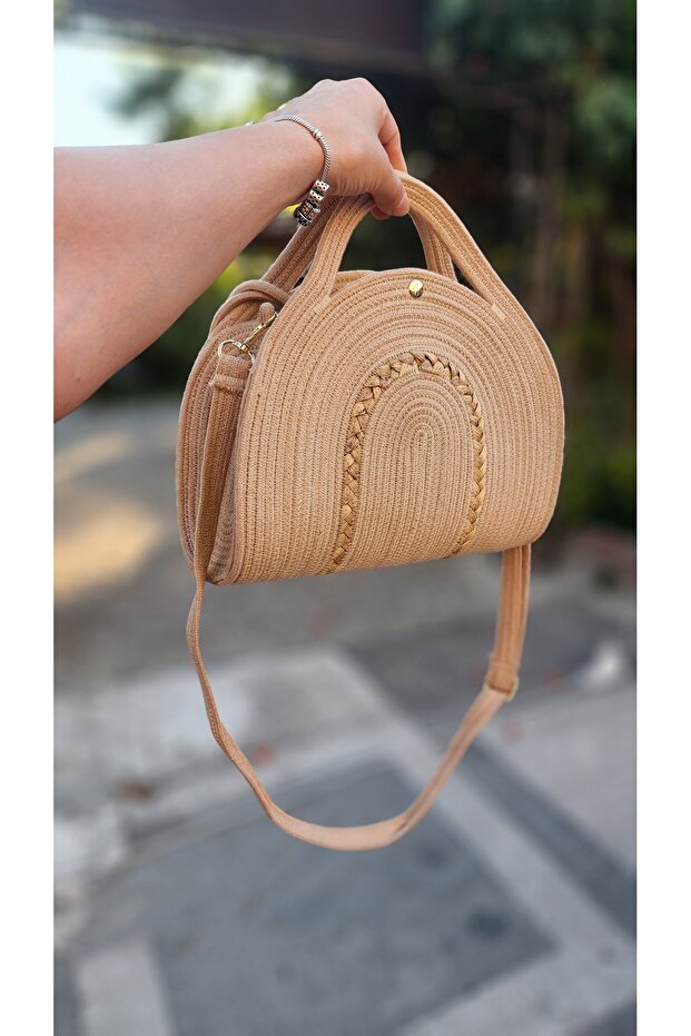 Handmade Daily Bag, Shoulder Bag, Straw Bag, Bag Bag