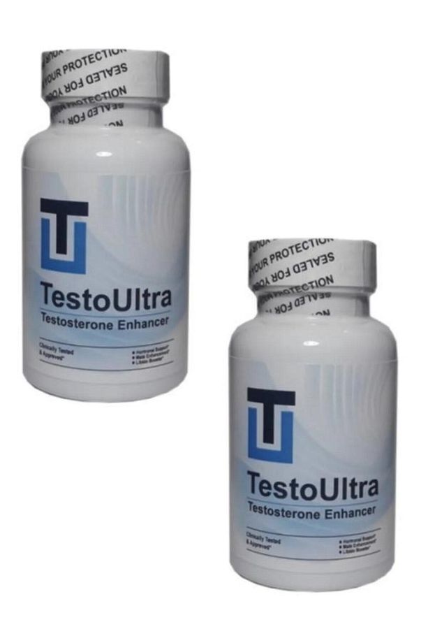 Testo Ultra Erkekler Için Penis Sertleşme Ve Güç Destekleyici 60'lı Takviye X 2 Ad. Masaj Yağı Ile - 2