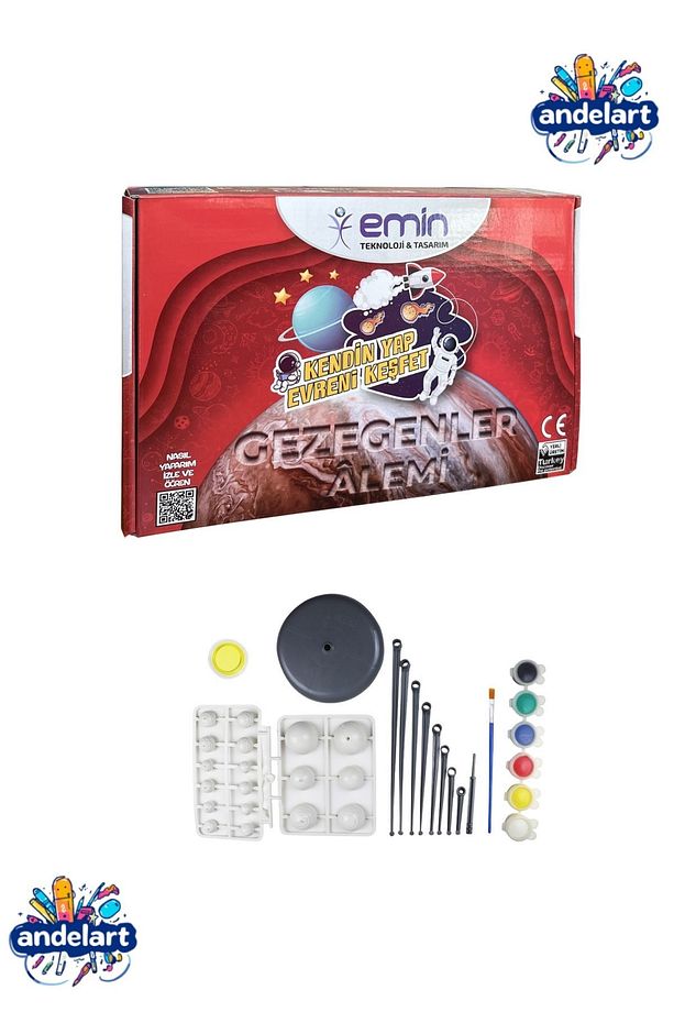 Gezegenler Alemi Deney Seti Boyanabilir Güneş Sistemi - 1