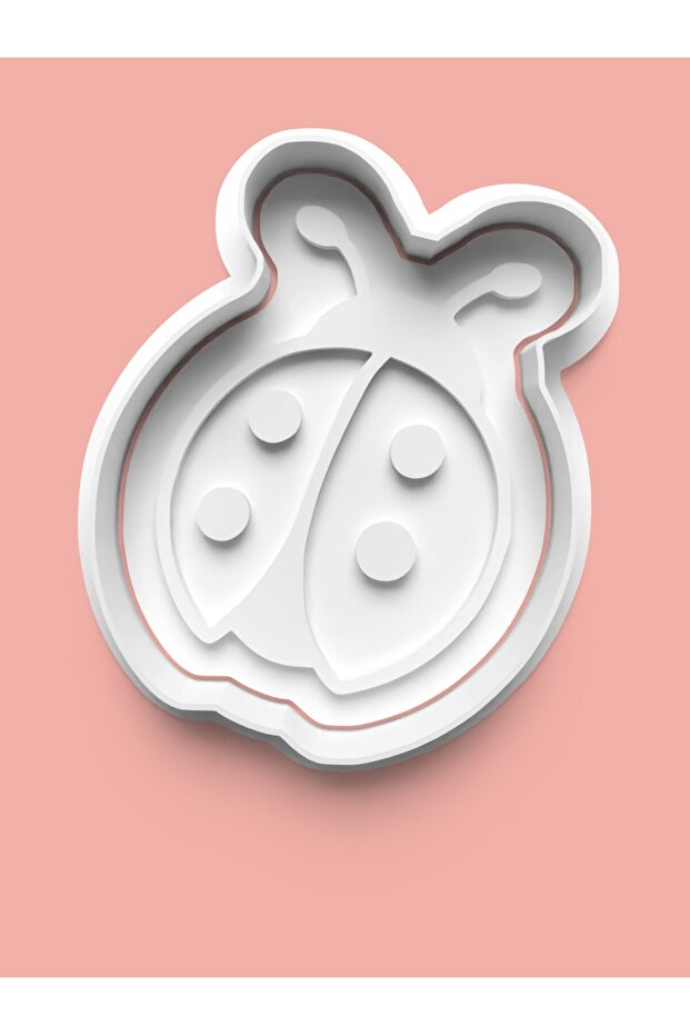 Cute Ladybug Cookie Mold and Sugar Dough Mold