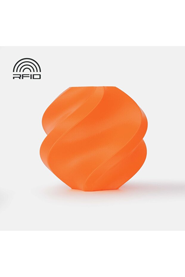 Filament refill, PLA Basic, 1.75 mm, Orange, Bambu Lab, RFID auto reading - 1