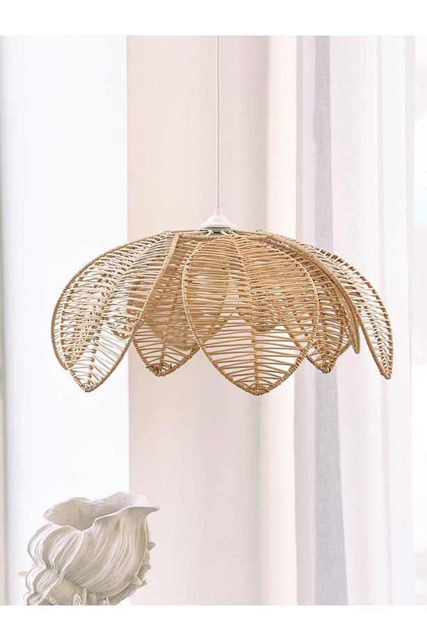 Rattan/Bambu Sarkıt Bohem Avize - 1