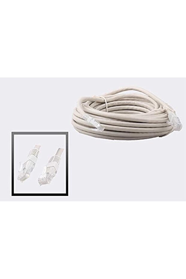 CAT6 Ethernet Patch Cable Data Cable Male to Male Network LAN Cable - 5 Meters
