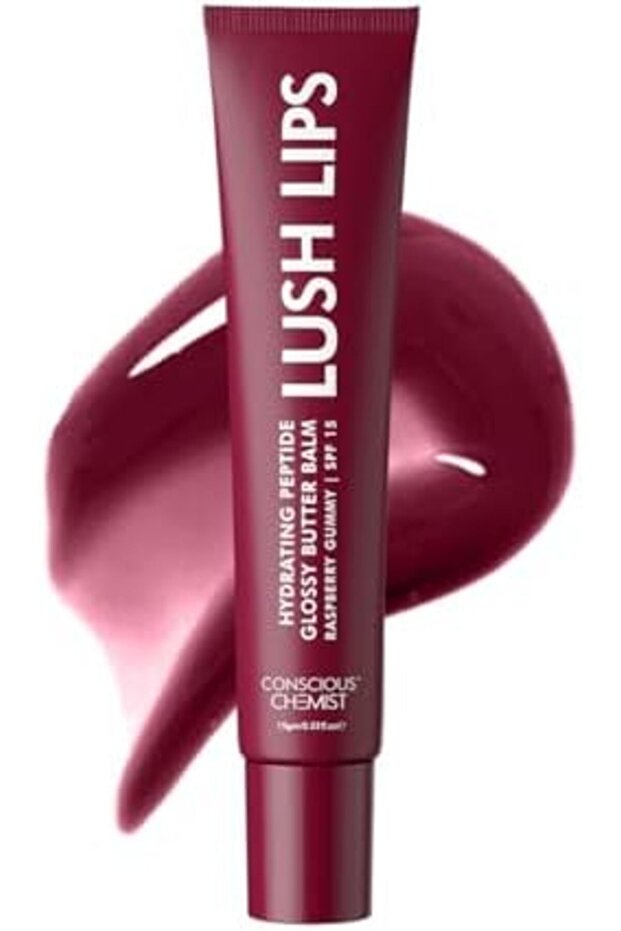 ® Peptide Lip Balm - Lush Lips with SPF15 | 15g | Raspberry Gummy