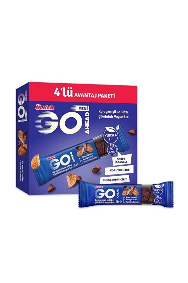 GO AHEAD KURUYEMİŞLİ VE BİTTER 4 LÜ EKO PAKET - 1