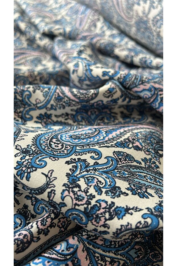 قماش فيسكوز بنمط الشال - 1