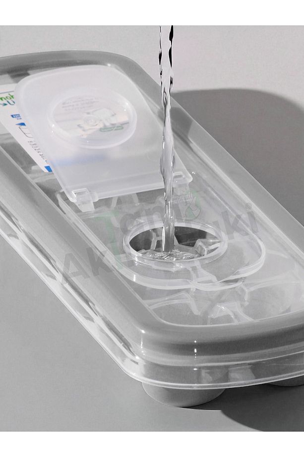 Buz Kalıbı GRİ - 250 ml - 5 PP - 12 Bölmeli - Yüksek Kalite Yapışmaz Silikon Buzluk - BPA İçermez - 2