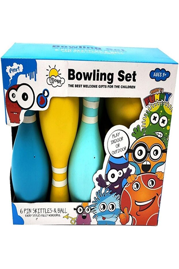 مجموعة بولينج للأطفال - متعددة الألوان - 1