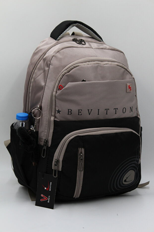 حقيبة ظهر مدرسية مقاومة للماء من الساتان 34400 صغيرة - 1