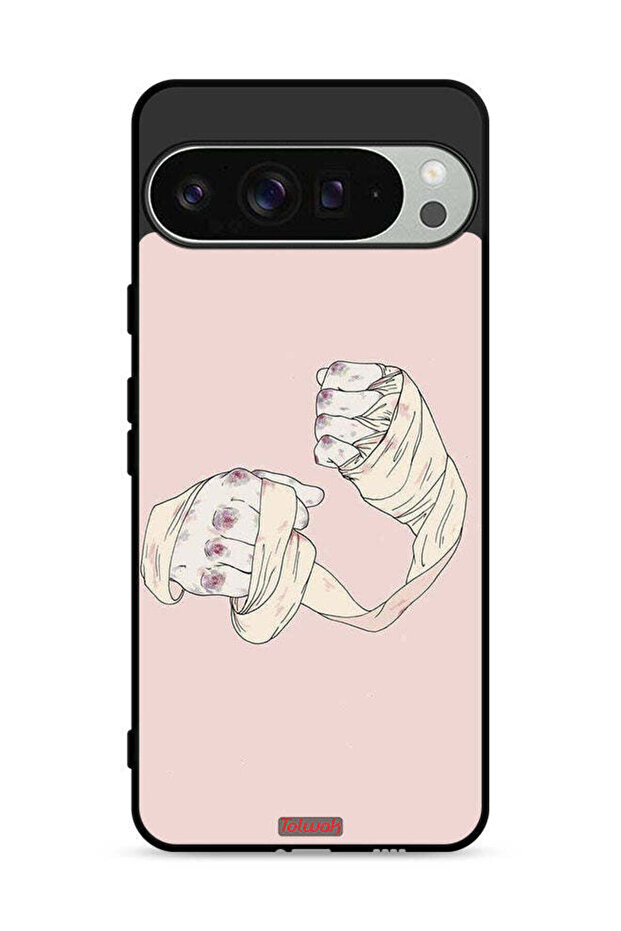 غطاء حماية لهاتف Google Pixel 9 Pro بتصميم فن المقاتل