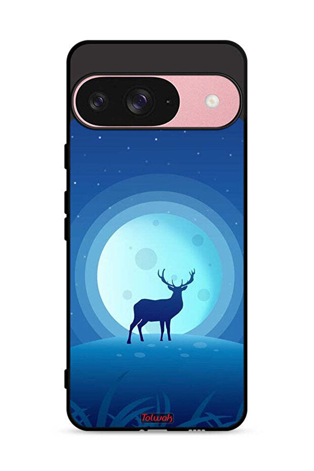 غطاء حماية لجهاز Google Pixel 9 بتصميم غزال - 1