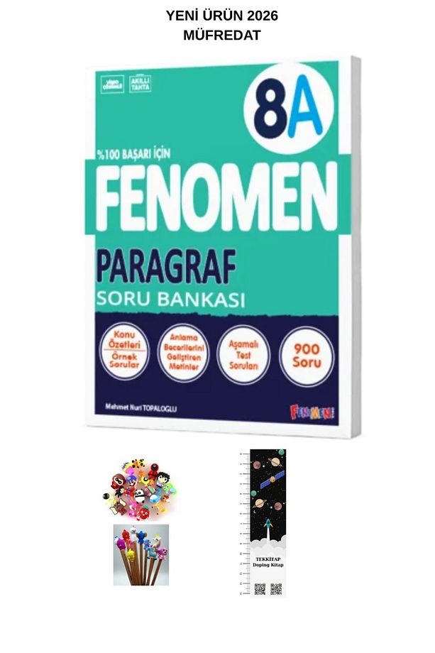 Fenomen 8. Sınıf B Matematik Soru Bankası (UZAY A.+KALEM B)YENİ ÜRÜNÜ 2026 - 3