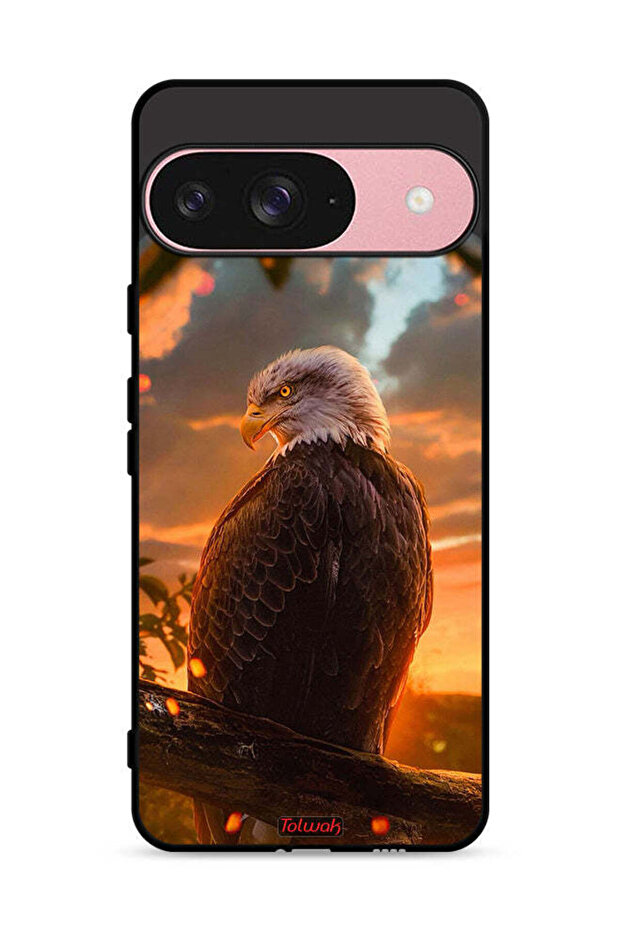 غطاء حماية لجهاز Google Pixel 9 بتصميم النسر - 1