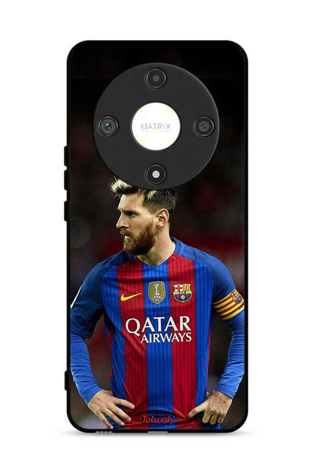 غطاء حماية لهاتف Honor X9b 5G ميسي برشلونة