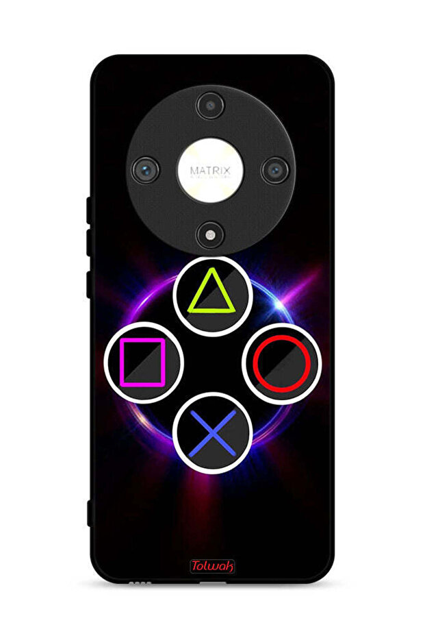 غطاء حماية لهاتف Honor X9b 5G بتصميم لعبة الحبار