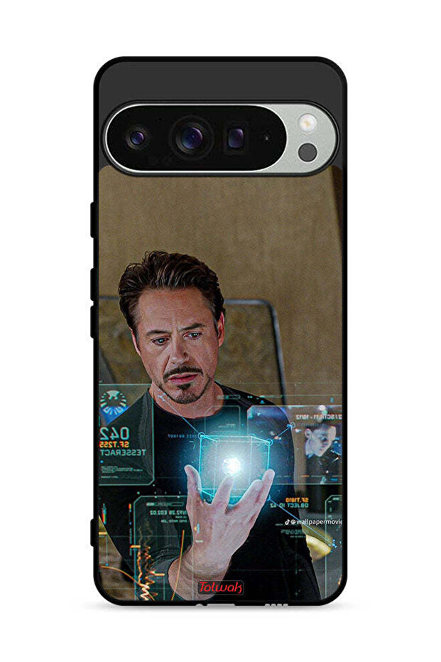غطاء حماية لهاتف Google Pixel 9 Pro بتصميم الرجل الحديدي