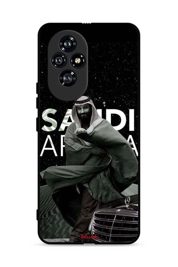 غطاء حماية لهاتف Honor 200 5G ولي العهد محمد بن سلمان