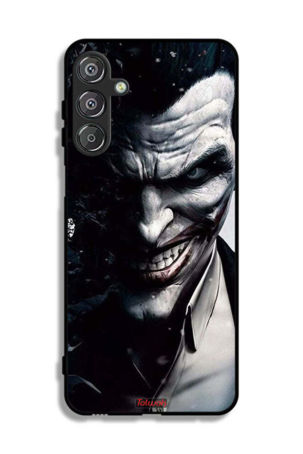 غطاء حماية لهاتف Samsung Galaxy M16 5G بتصميم نصف وجه الجوكر