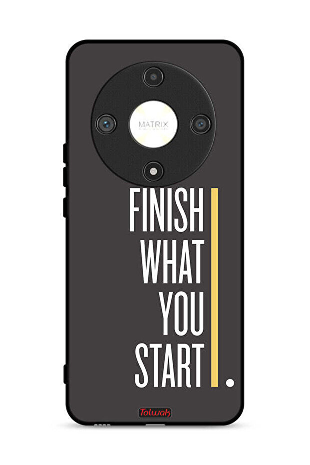 Honor X9b 5G Protective Case Cover Finish What You Start