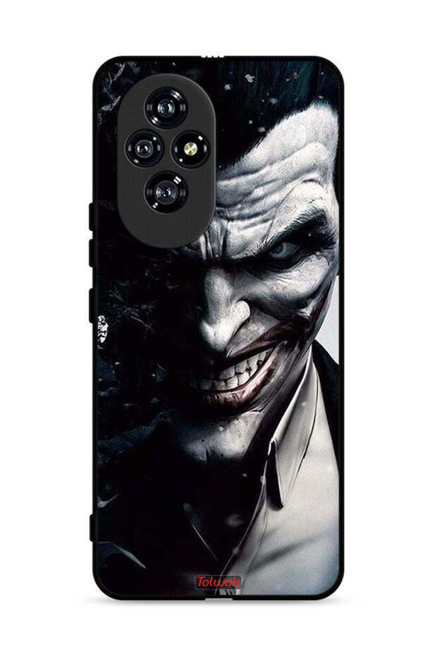 غطاء حماية لهاتف Honor 200 5G بتصميم نصف وجه جوكر
