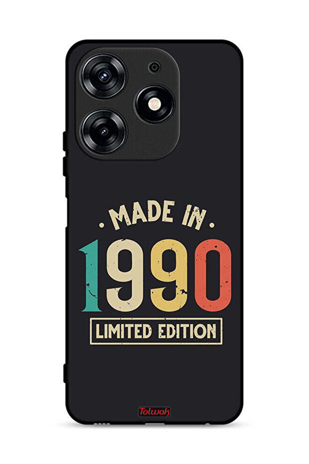 غطاء حماية لهاتف Tecno Spark 10 Pro 4G، إصدار محدود، صنع عام 1990