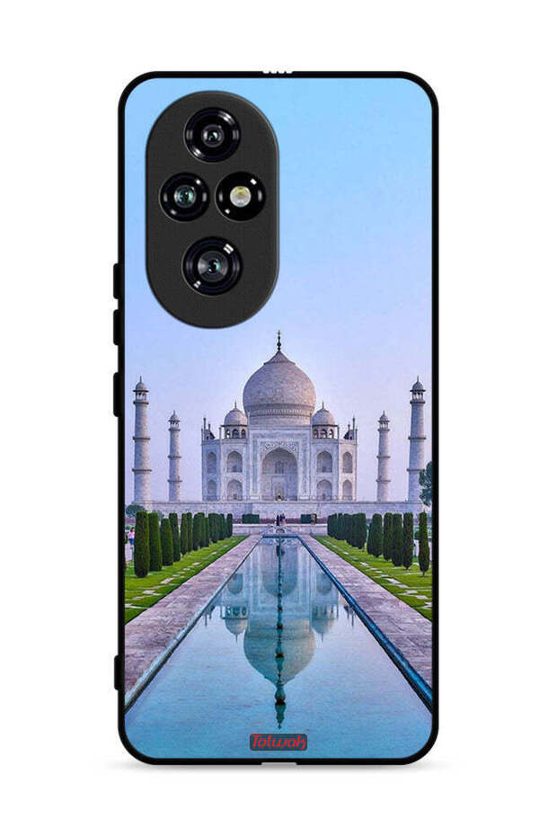 غطاء حماية لهاتف Honor 200 Pro 5G بتصميم تاج محل